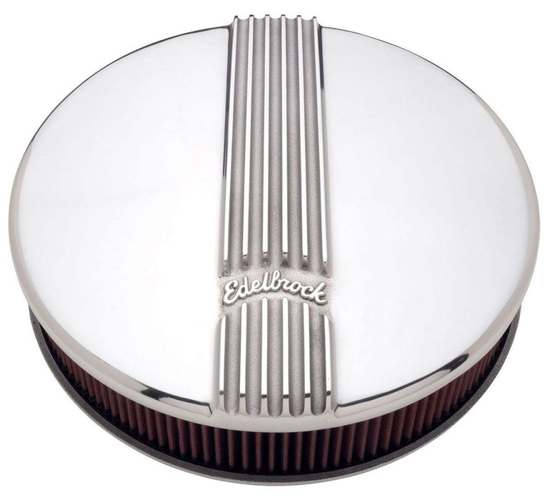 Edelbrock Classic Series Air Cleaners - Polished Finish (ED4117)