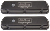 Edelbrock Victor Series Valve Covers - Black Finish (ED41253) ED41253