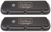 Edelbrock Victor Series Valve Covers - Black Finish (ED41253) ED41253