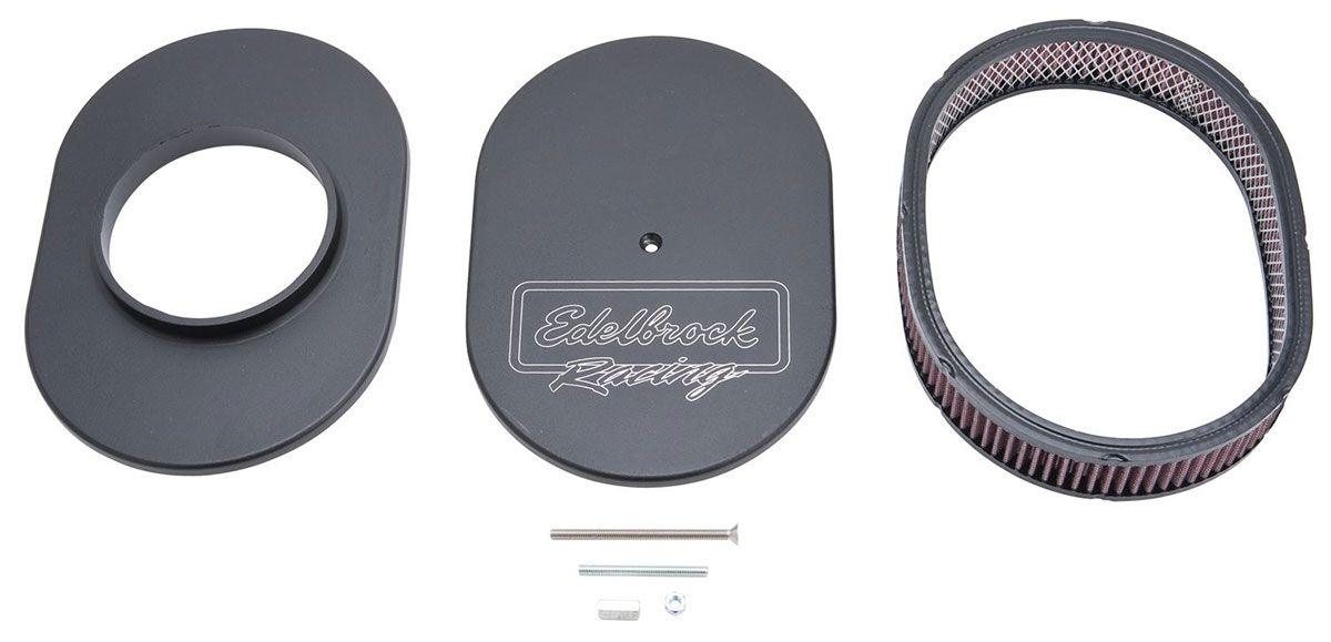 Edelbrock Victor Series Air Cleaners - Black Finish (ED42203)