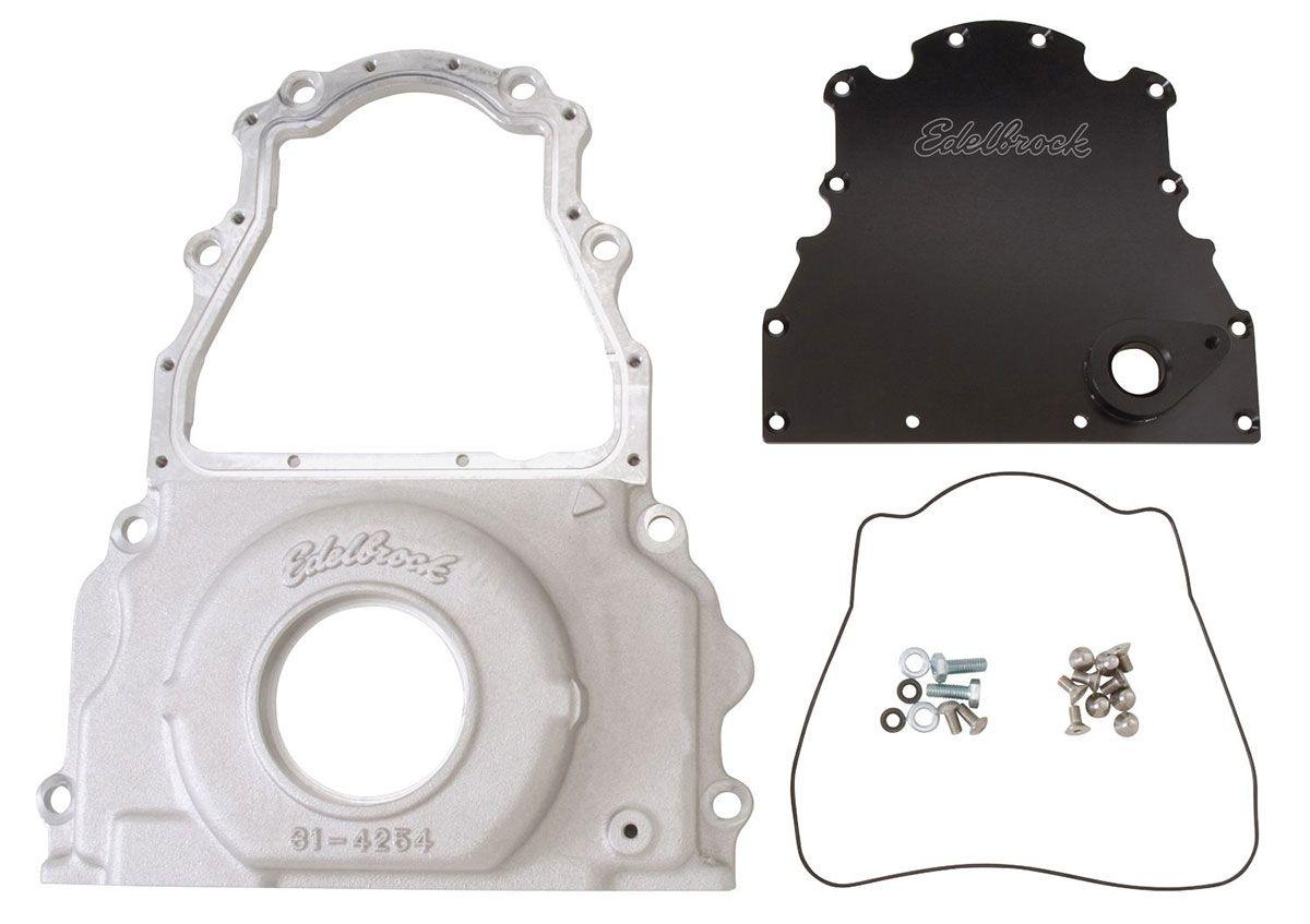 Edelbrock Two-Piece Aluminium Timing Cover (ED4255)