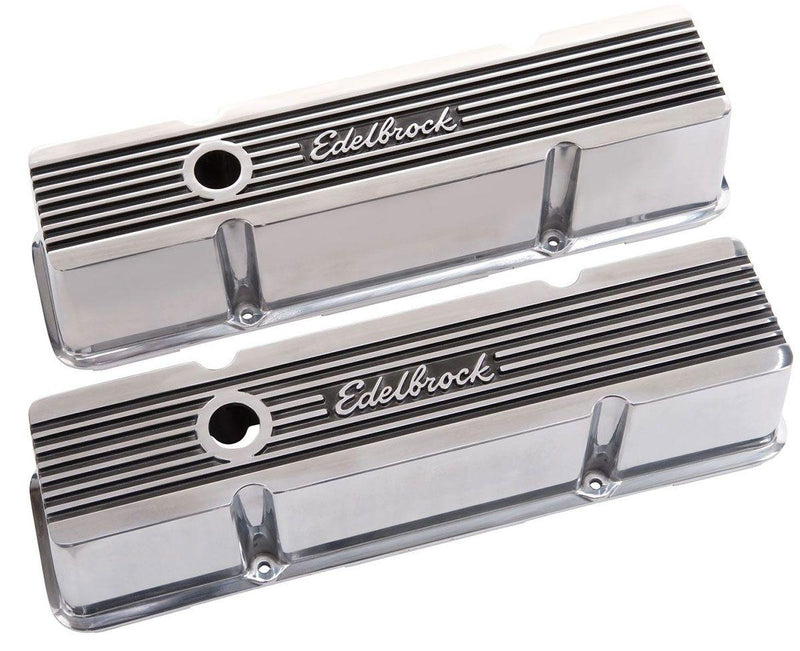 Edelbrock Elite 2 Series Tall Valve covers - Polished (ED4263)