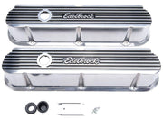 Edelbrock Elite 2 Series Tall Valve covers - Polished (ED4264) ED4264