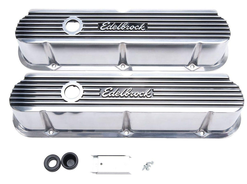 Edelbrock Elite 2 Series Tall Valve covers - Polished (ED4264)