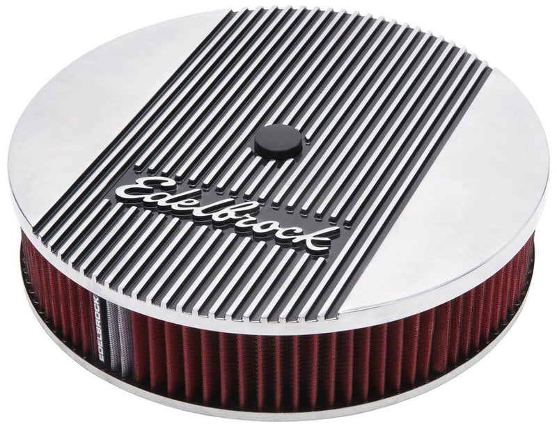 Edelbrock Elite 2 Series Round Air Cleaner - Polished (ED4266) ED4266