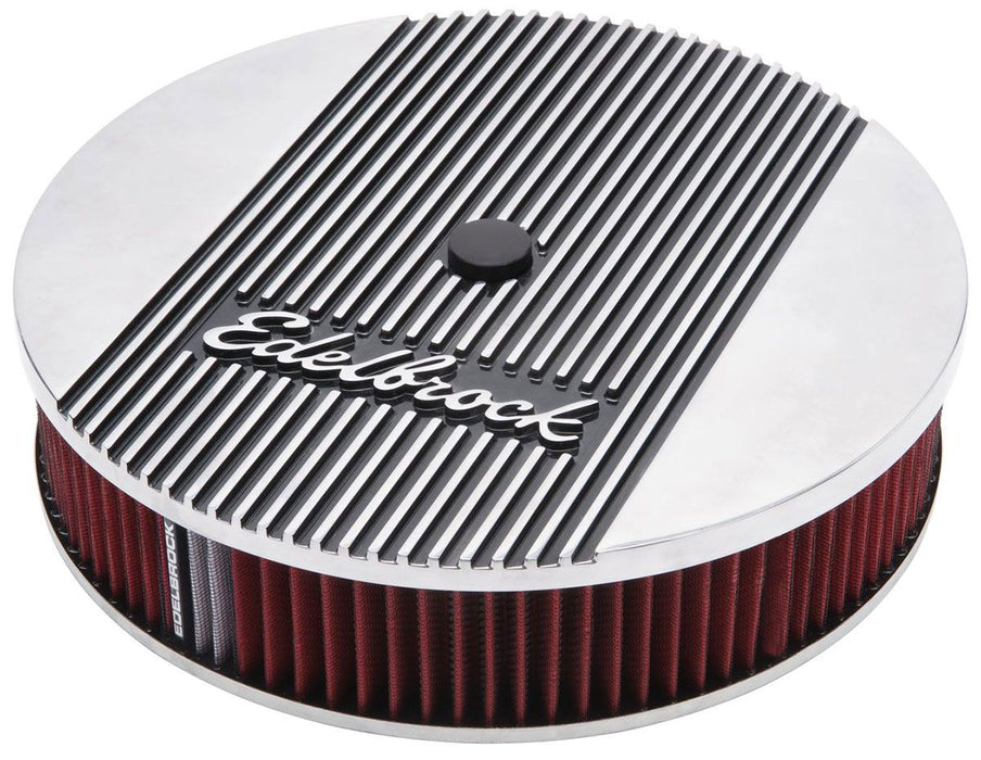 Edelbrock Elite 2 Series Round Air Cleaner - Polished (ED4266)