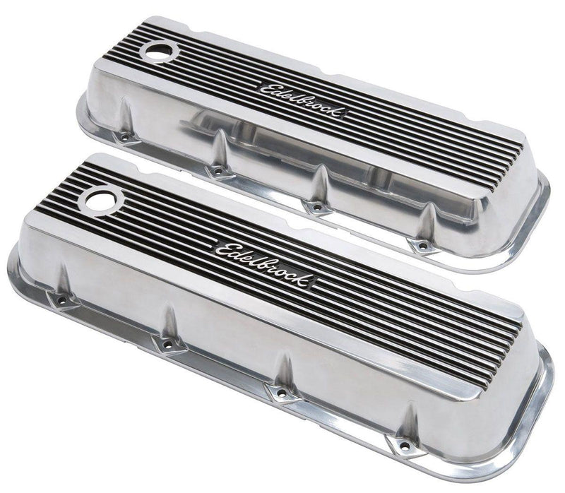 Edelbrock Elite 2 Series Tall Valve covers - Polished (ED4275)