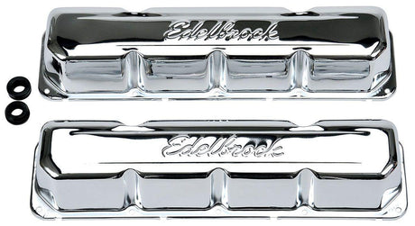 Edelbrock Signature Series Chrome Valve Covers (ED4431) ED4431