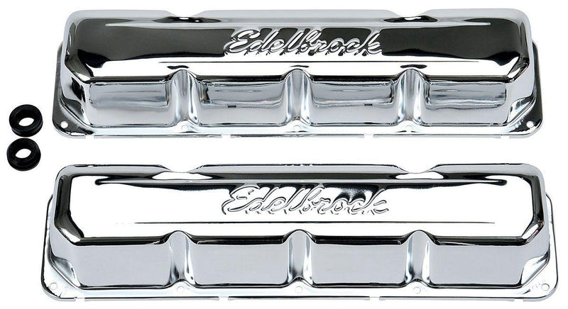 Edelbrock Signature Series Chrome Valve Covers (ED4431) ED4431