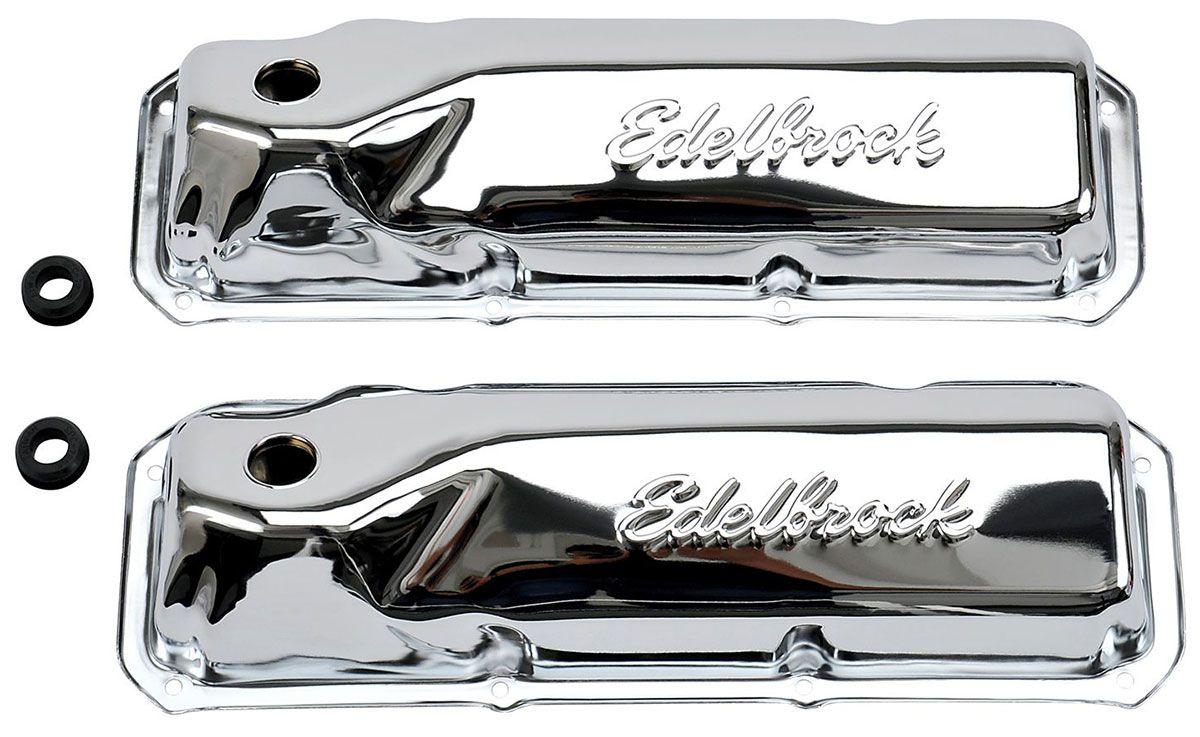 Edelbrock Signature Series Chrome Valve Covers (ED4461) ED4461