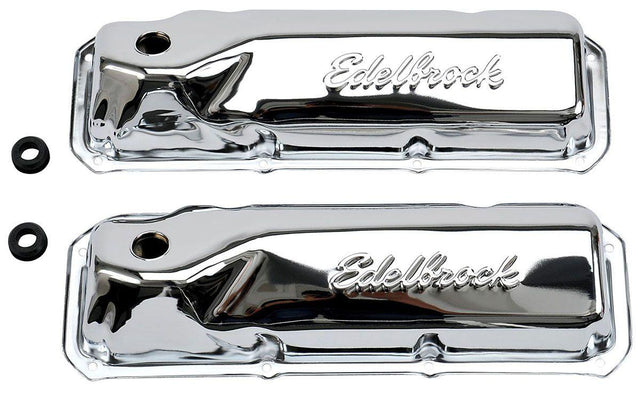 Edelbrock Signature Series Chrome Valve Covers (ED4461) ED4461