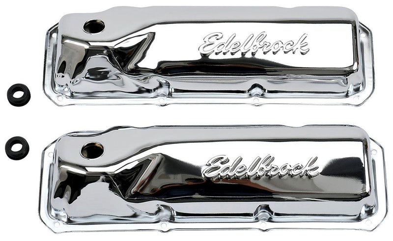 Edelbrock Signature Series Chrome Valve Covers (ED4461) ED4461