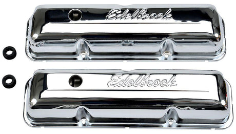 Edelbrock Signature Series Chrome Valve Covers (ED4462) ED4462