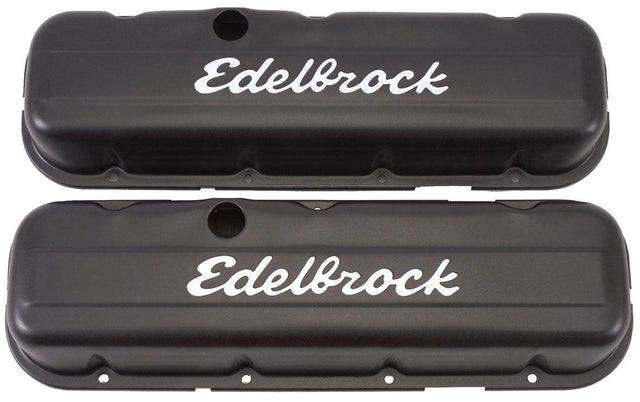 Edelbrock Signature Series Black Valve Covers (ED4483) ED4483