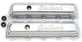 Edelbrock SIGNATURE SERIES VALVE COVERS OLDSMOBILE V8, CHROME EDELBROCK - 4485 (ED4485) ED4485