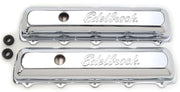 Edelbrock SIGNATURE SERIES VALVE COVERS OLDSMOBILE V8, CHROME EDELBROCK - 4485 (ED4485) ED4485