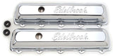Edelbrock SIGNATURE SERIES VALVE COVERS OLDSMOBILE V8, CHROME EDELBROCK - 4485 (ED4485)