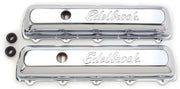 Edelbrock SIGNATURE SERIES VALVE COVERS OLDSMOBILE V8, CHROME EDELBROCK - 4485 (ED4485)
