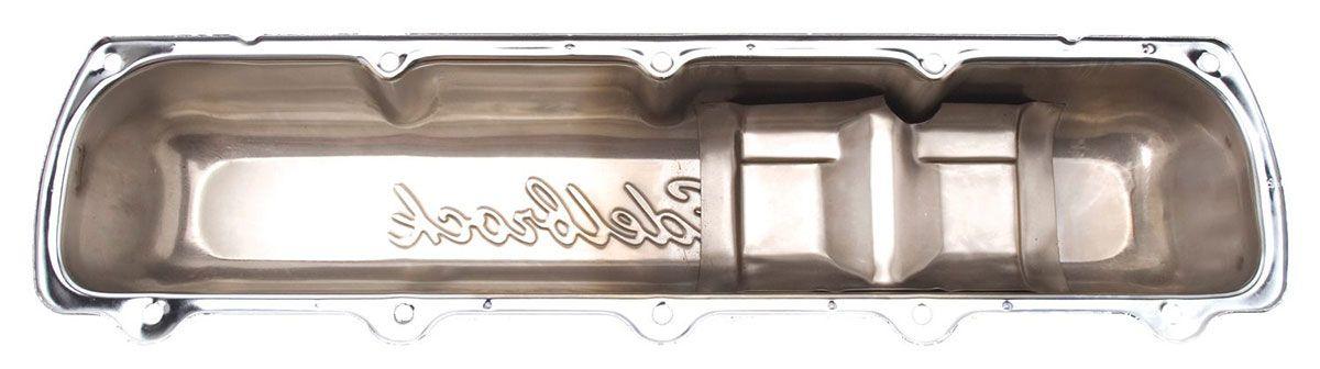 Edelbrock SIGNATURE SERIES VALVE COVERS OLDSMOBILE V8, CHROME EDELBROCK - 4485 (ED4485)