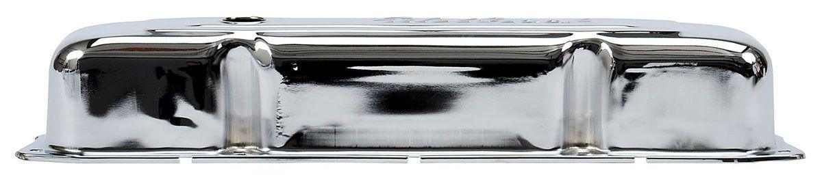 Edelbrock CHROME VALVE COVERS, 383-440 W/LOGO, CHRYSLER EDELBROCK - 4491 (ED4491)