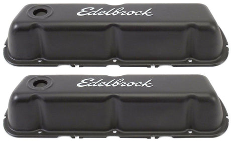 Edelbrock Signature Series Black Valve Covers (ED4603) ED4603