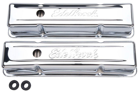 Edelbrock Signature Series Chrome Valve Covers (ED4649) ED4649