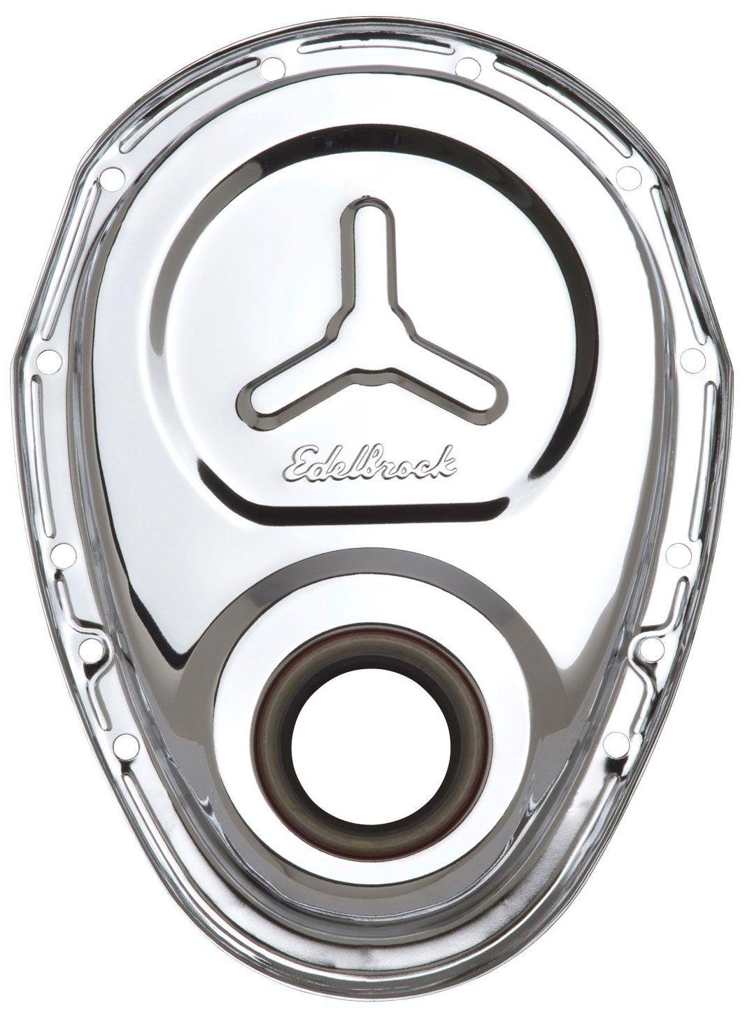 Edelbrock Chrome Timing Cover (ED4860) ED4860