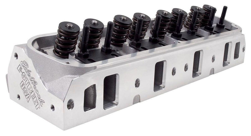 Edelbrock SB FORD 289 302 351W E-STREET HEADS 60CC COMPLETE HYD F/T 2.02 INT SBF EDELBROCK - 5025 (ED5025)