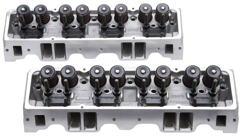 Edelbrock E-STREET HEAD CHEV SB 70CC ALLOY 300-400HP UPGRADE PAIR EDELBROCK - 5073 (ED5073) ED5073
