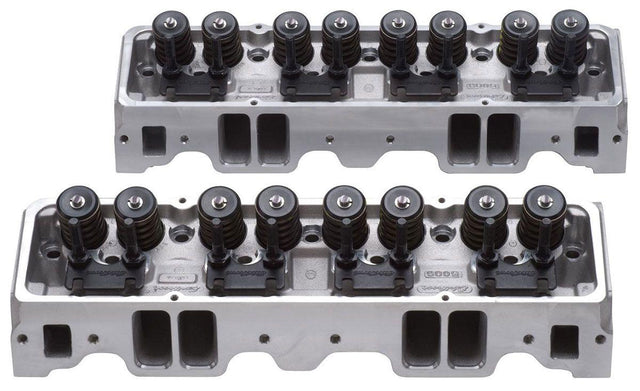 Edelbrock E-210 Cylinder Heads - Pair - Complete (ED5085) ED5085