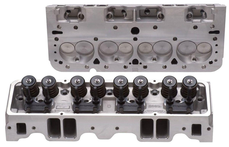 Edelbrock E-210 Cylinder Heads - Pair - Complete (ED5085)