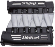 Edelbrock Cross-Ram Intake Manifold - Black Finish (ED71413)