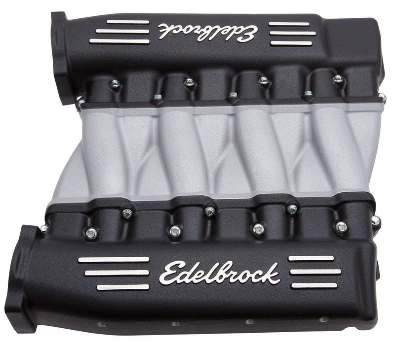 Edelbrock Cross-Ram Intake Manifold - Black Finish (ED71413)