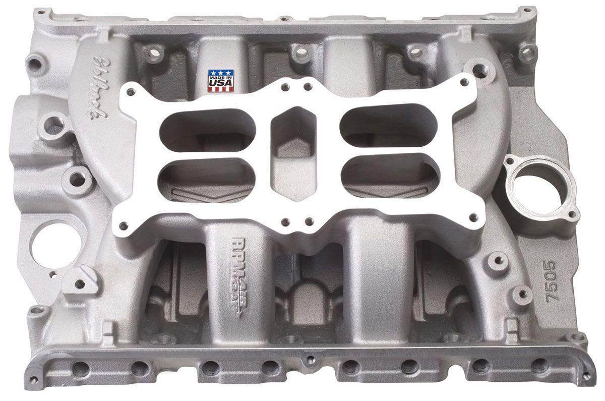 Edelbrock RPM Air-Gap Dual Quad Intake Manifold (ED7505) ED7505