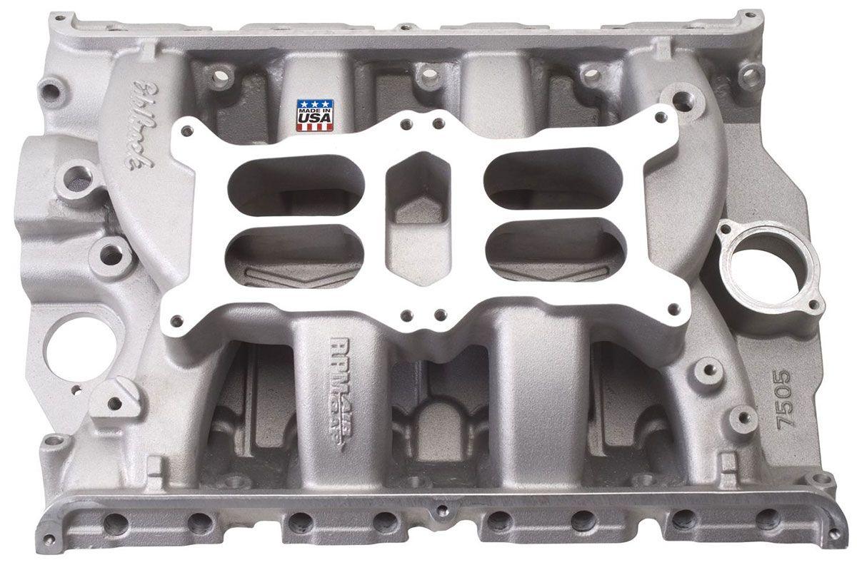 Edelbrock RPM Air-Gap Dual Quad Intake Manifold (ED7505)