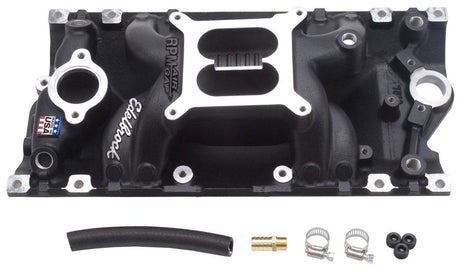 Edelbrock RPM Air-Gap Intake Manifold Black Finish (ED75163) ED75163