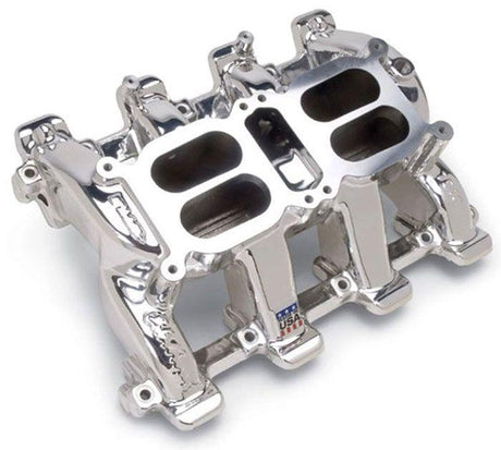 Edelbrock RPM Air-Gap Dual-Quad Intake Manifold - EnduraShine finish (ED75184) ED75184
