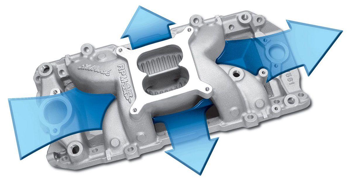 Edelbrock RPM Air-Gap 2-O Intake Manifold (ED7561)