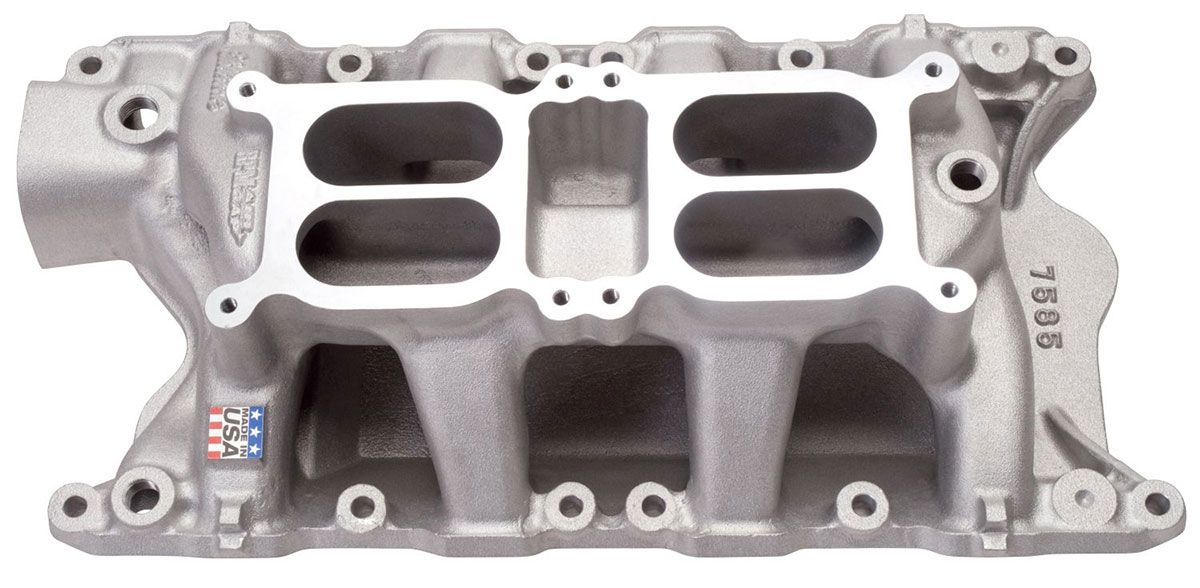 Edelbrock RPM Air-Gap Dual Quad Intake Manifold (ED7585)