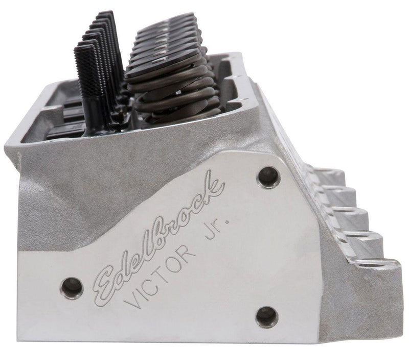Edelbrock Victor Jr. 20° Cylinder Heads - Single - Complete (ED77199)