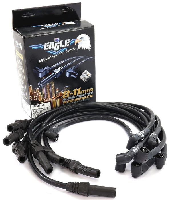 EL 10.5mm Eliminator Series II Lead Set - Black (ELE105801BK)