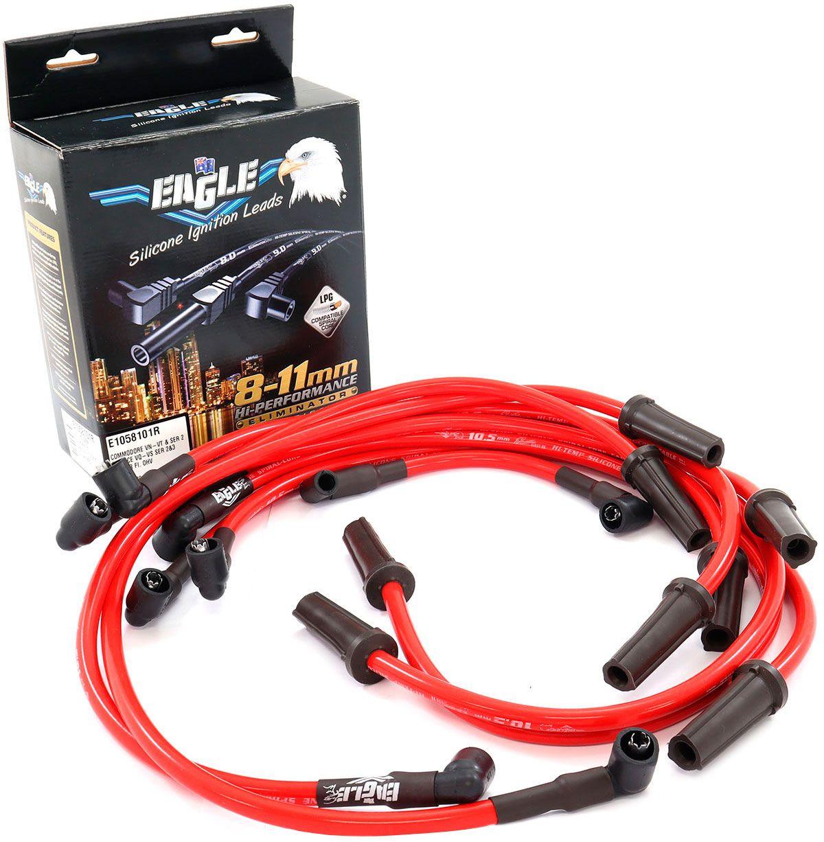 EL 10.5mm Eliminator Series II Lead Set - Red (ELE1058101R) ELE1058101R