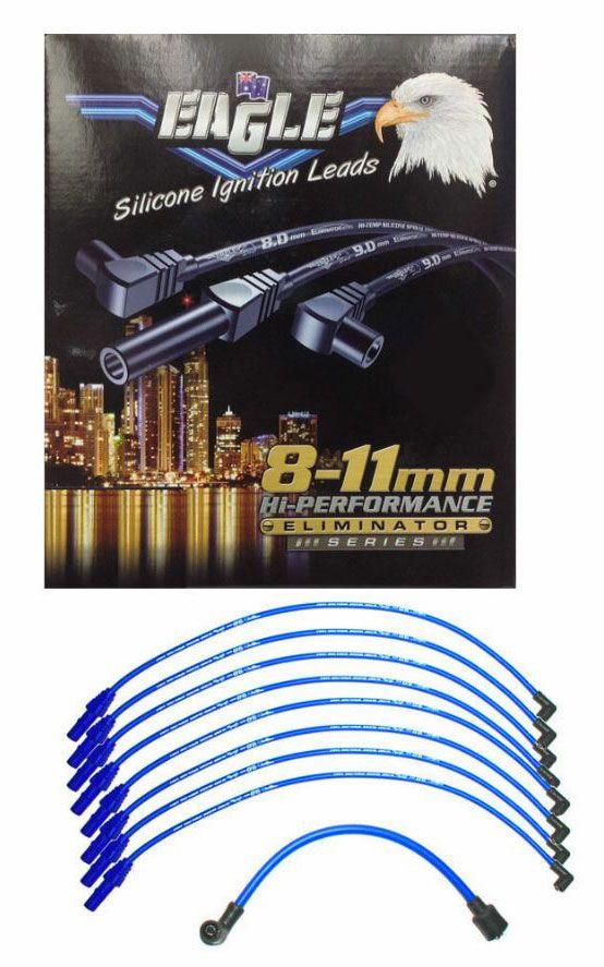 EL 9mm Eliminator Series I Around Rocker Cover Lead Set - Blue (ELE9864) ELE9864