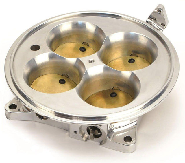 FAST 2000cfm Billet 4-Barrel 4500 Throttle Body, Polished (FAST307604P) FAST307604P