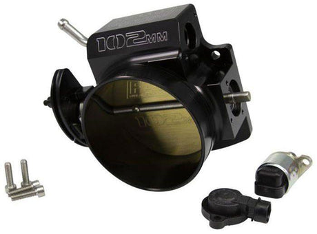 FAST LSX 4-Bolt 102mm Throttle Body, Black (FAST54107) FAST54107