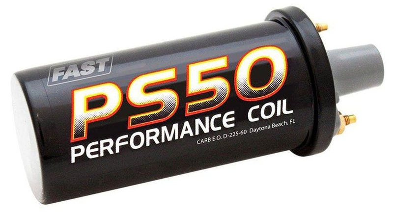 FAST PS50 IGNITION COIL, BLACK SUITS I6 & XR-3000 IGNITIONS COMP / FAST / 730-0050 (FAST730-0050) FAST730-0050