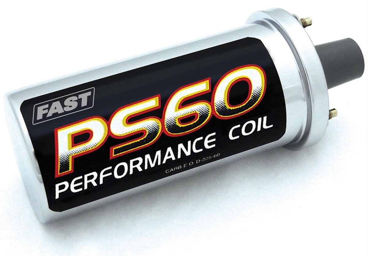 FAST PS60 IGNITION COIL, CHROME SUITS I6 & XR-3000 IGNITIONS COMP / FAST / 730-0060 (FAST730-0060) FAST730-0060