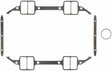Felpro Printoseal Intake Manifold Gasket Set (FE1218) FE1218