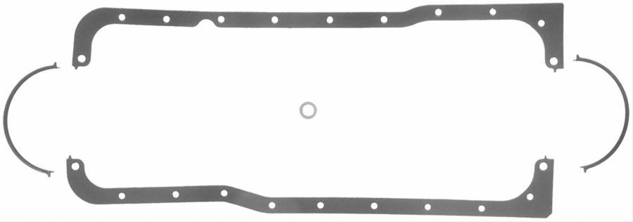 Felpro Rubber Coated Fibre Oil Pan Gasket Set (FE1809)