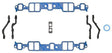 Felpro Intake Manifold Gasket Set (FEMS90314-2) FEMS90314-2